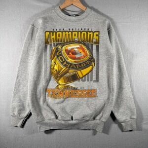 Vintage Pro Player 1998 Tennessee Volunteers Championship Sweatshirt Grey M